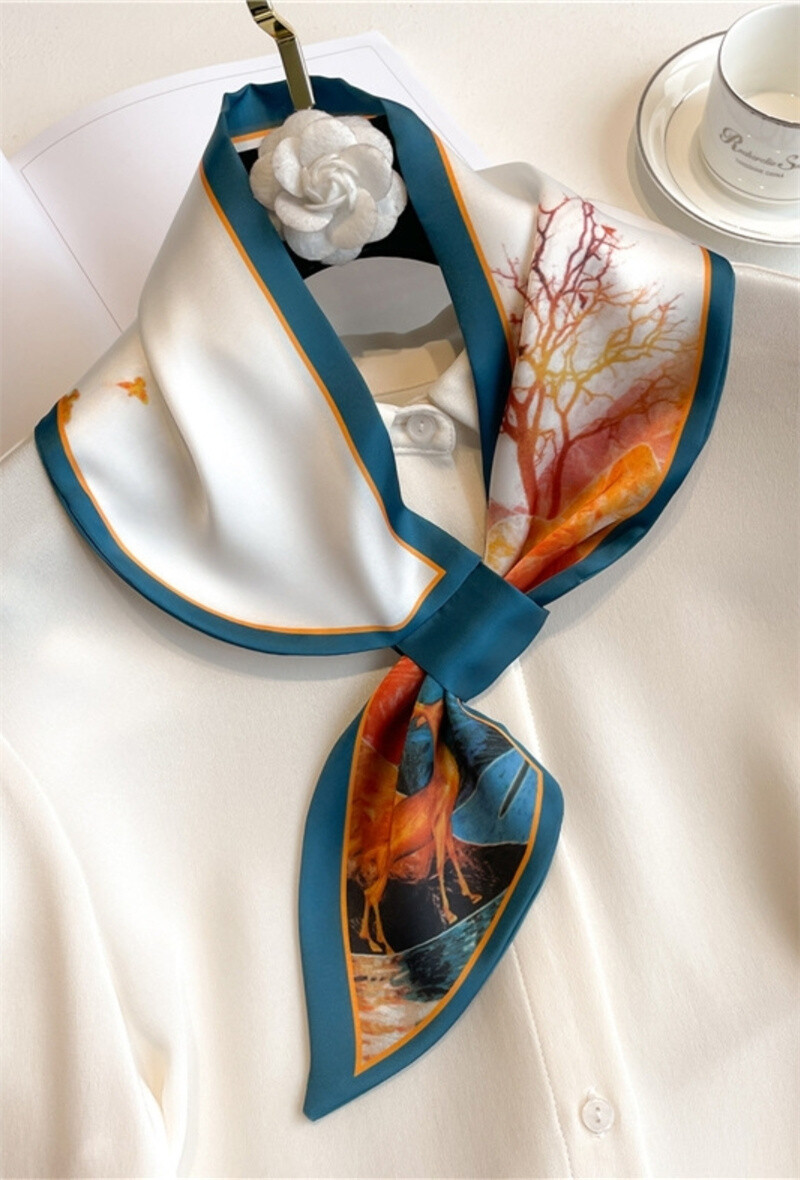Grossiste ORIENT&CO - Petit foulard multi-usage