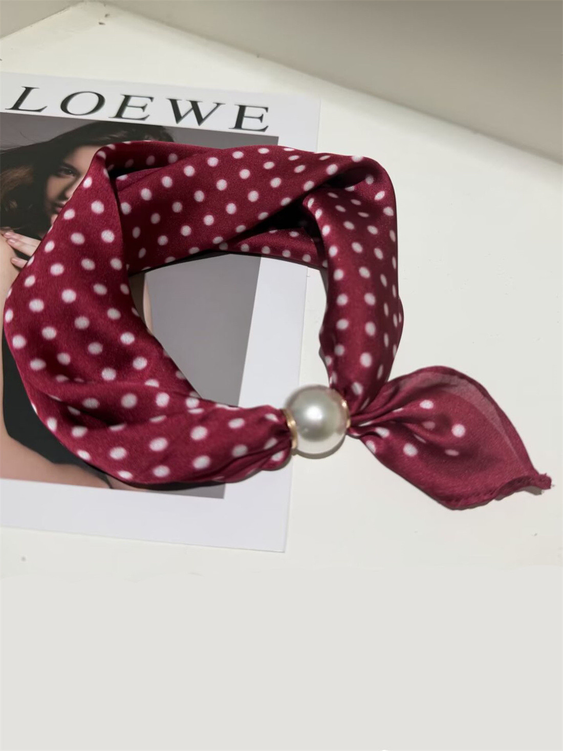 Grossiste ORIENT&CO - Foulard de imprimé en perles