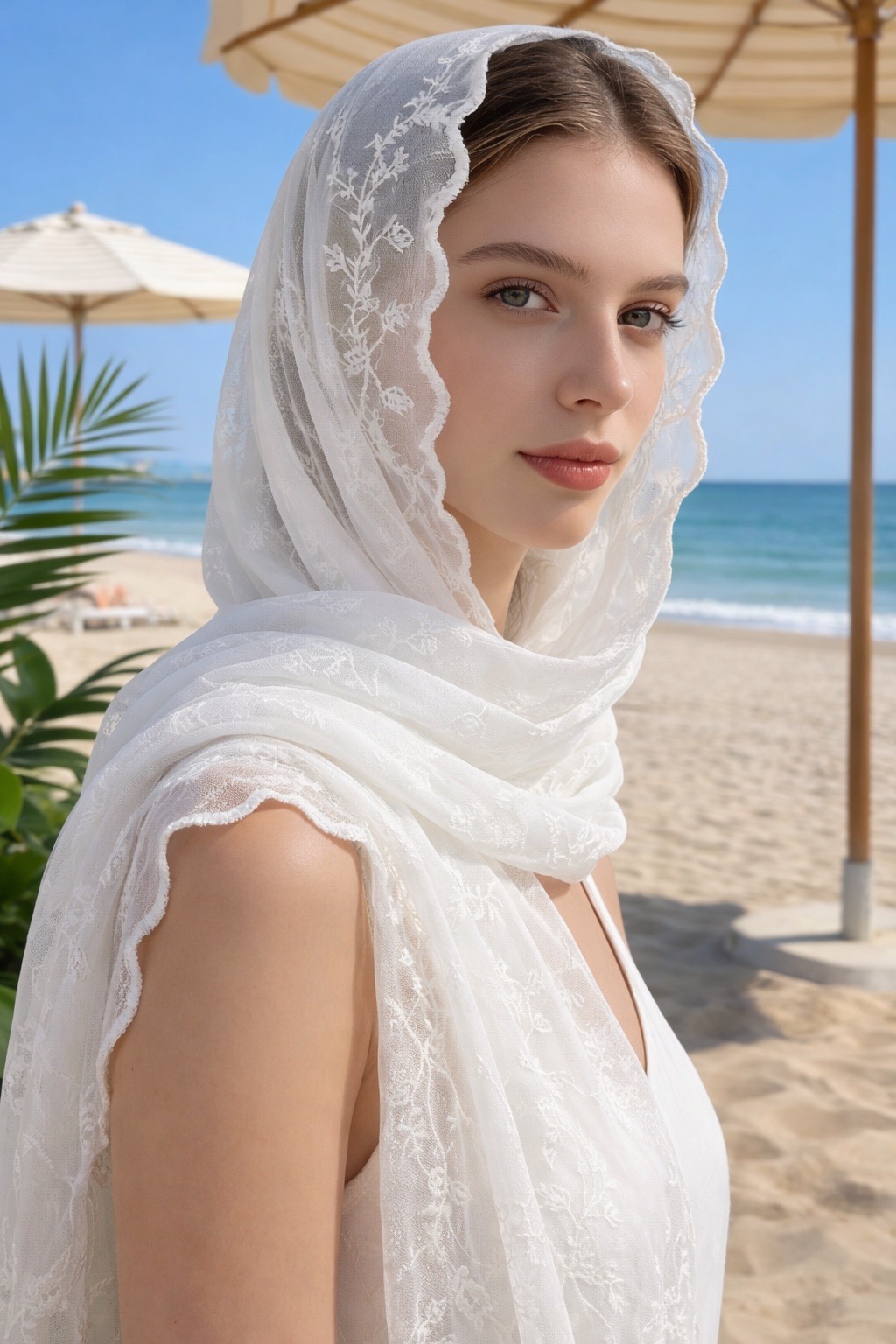 Grossista ORIENT&CO - FOULARD IN PIZZO