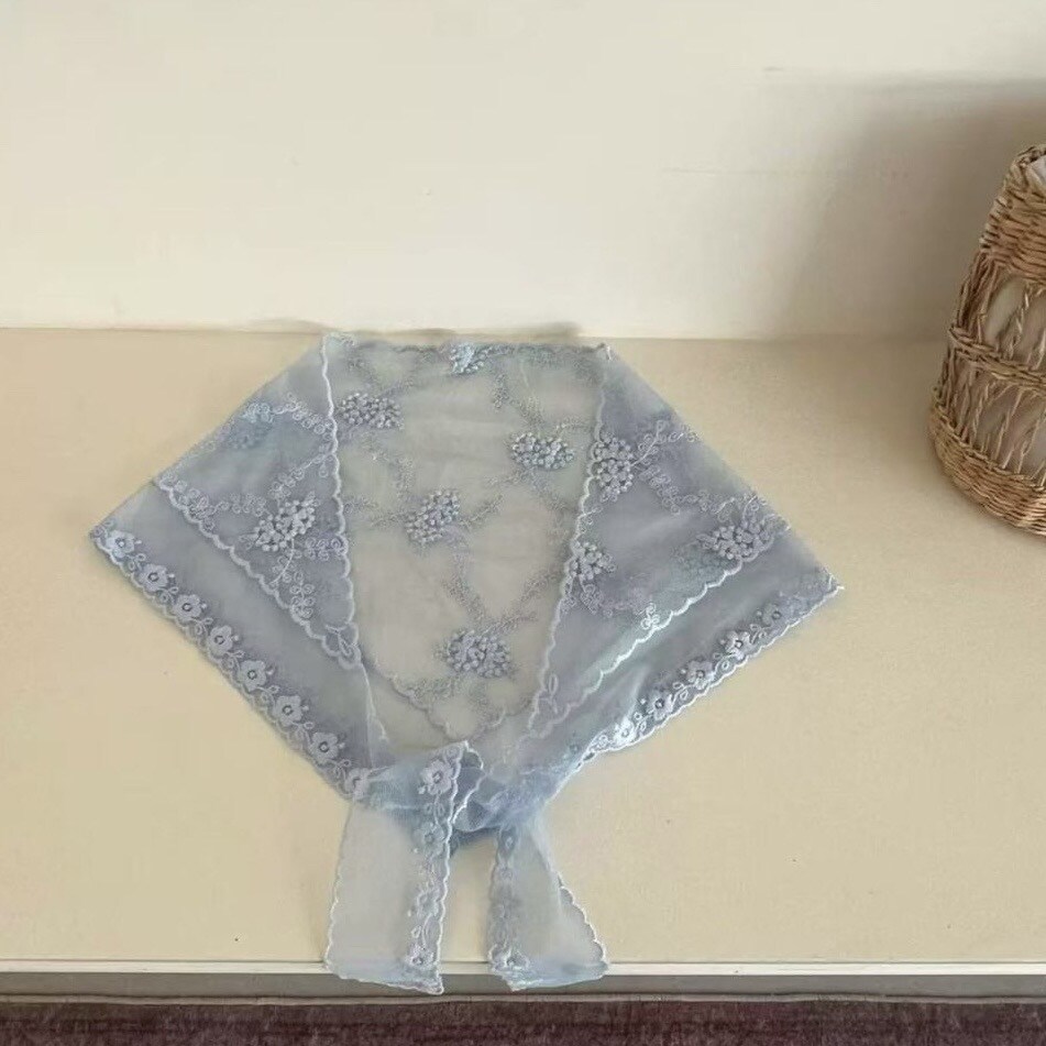 Grossiste ORIENT&CO - FOULARD DENTELLE
