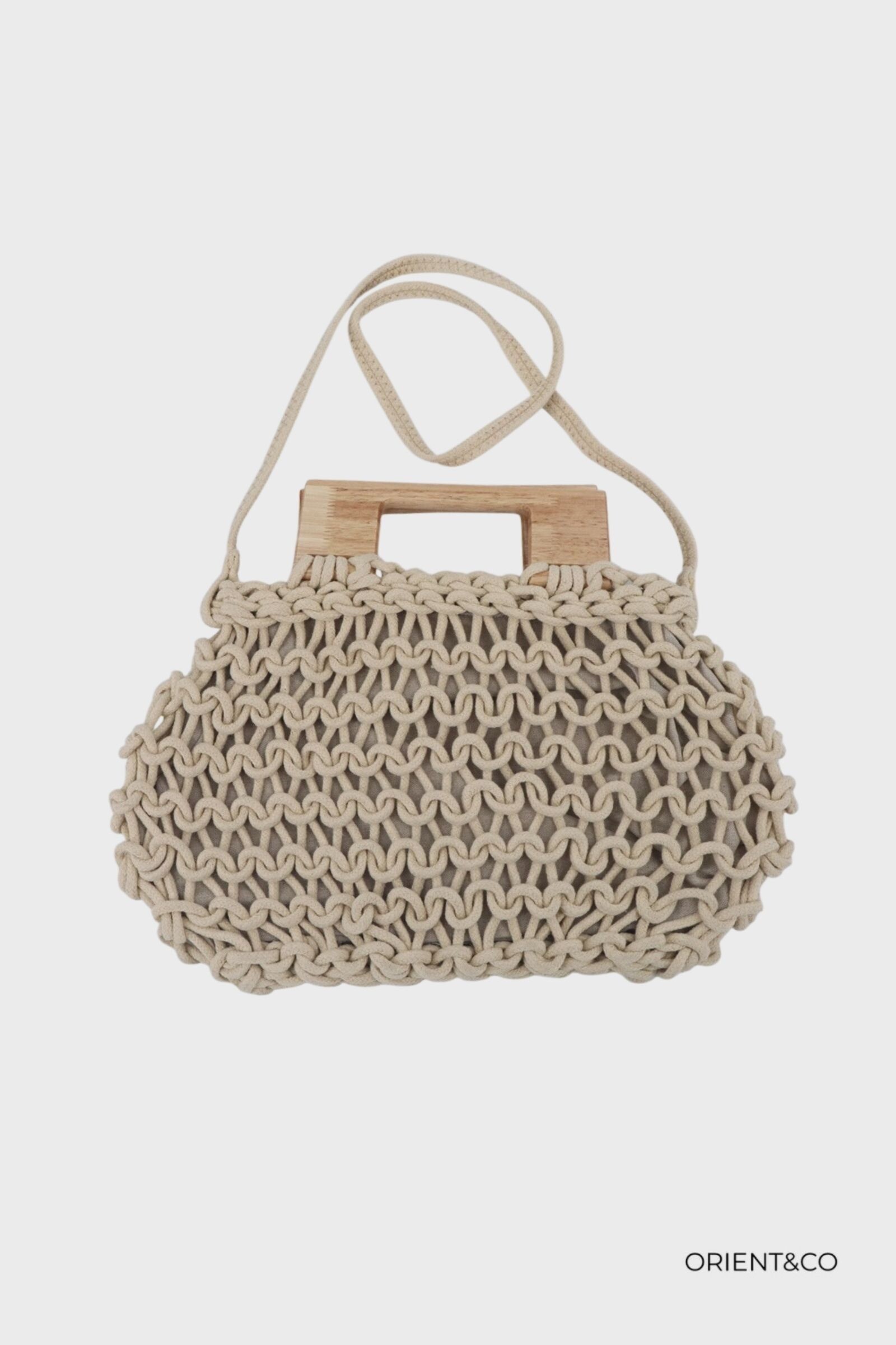 Wholesaler ORIENT&CO - Chic woven handbag