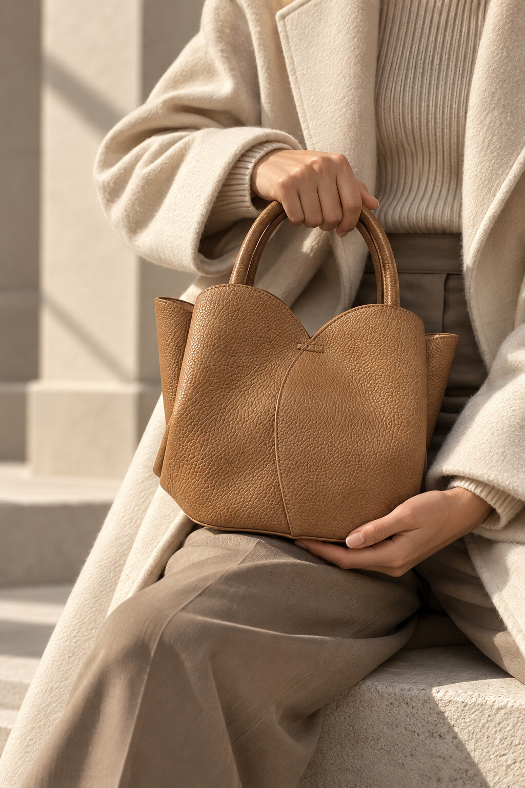 Mayorista ORIENT&CO - Bolso de mano con correa de PU