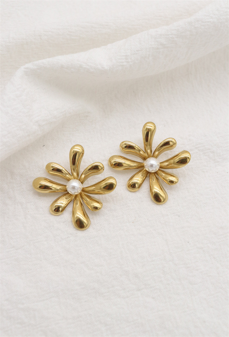 Grossiste ORIENT EXPRESS FIRST - Boucles d'oreilles en acier inoxydable