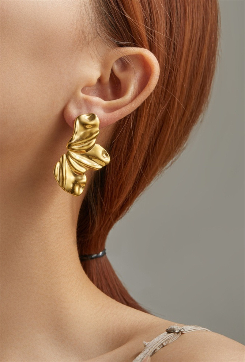 Grossiste ORIENT EXPRESS FIRST - Boucles d'oreilles en acier inoxydable