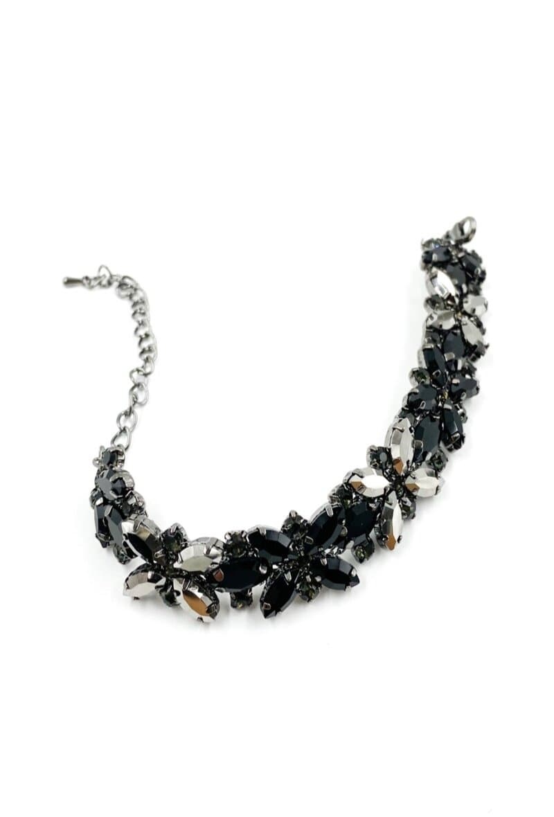 Mayorista ORIENT EXPRESS FIRST - Pulsera de fantasía engastada con cristales de vidrio