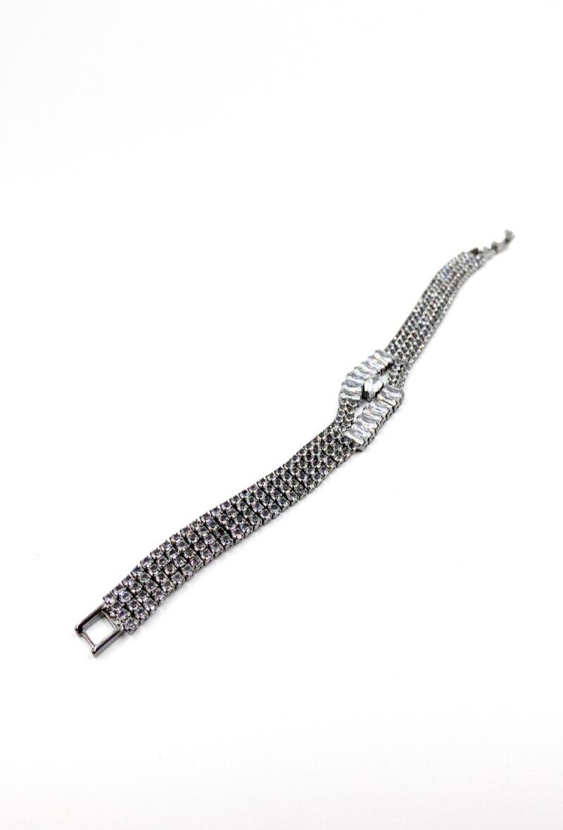 Mayorista ORIENT EXPRESS FIRST - Pulsera de fantasía con ojo engastado de cristales de vidrio