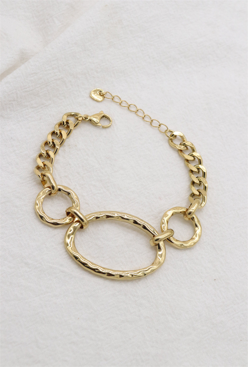 Grossiste ORIENT EXPRESS FIRST - Bracelet chaine acier inoxydable