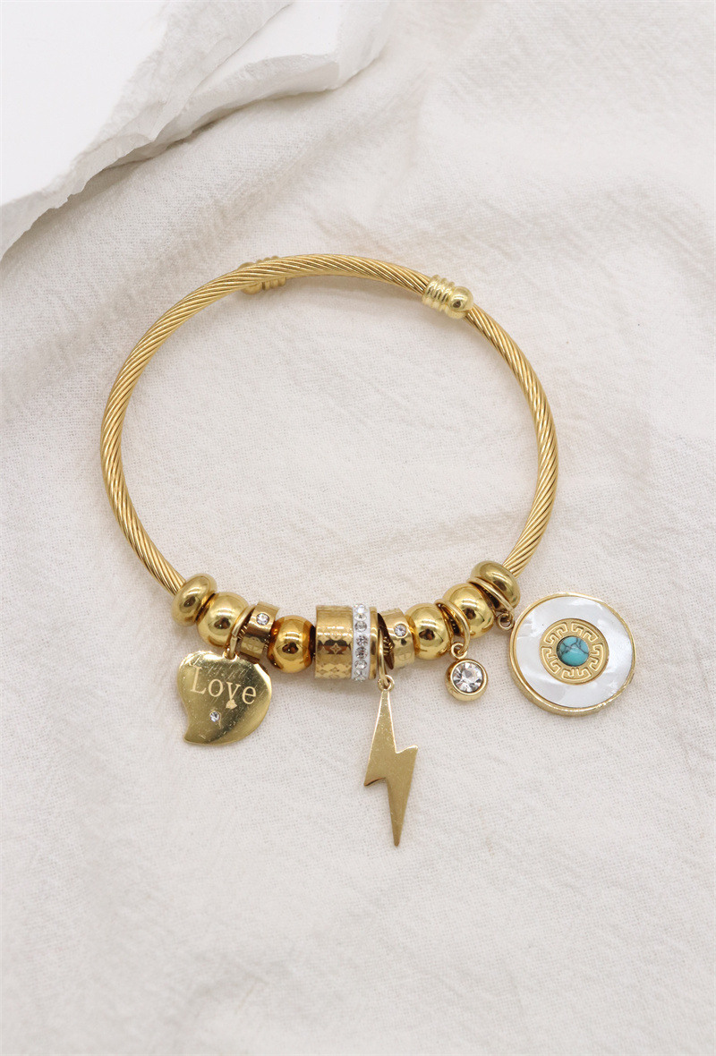Grossiste ORIENT EXPRESS FIRST - Bracelet en acier inoxydable.