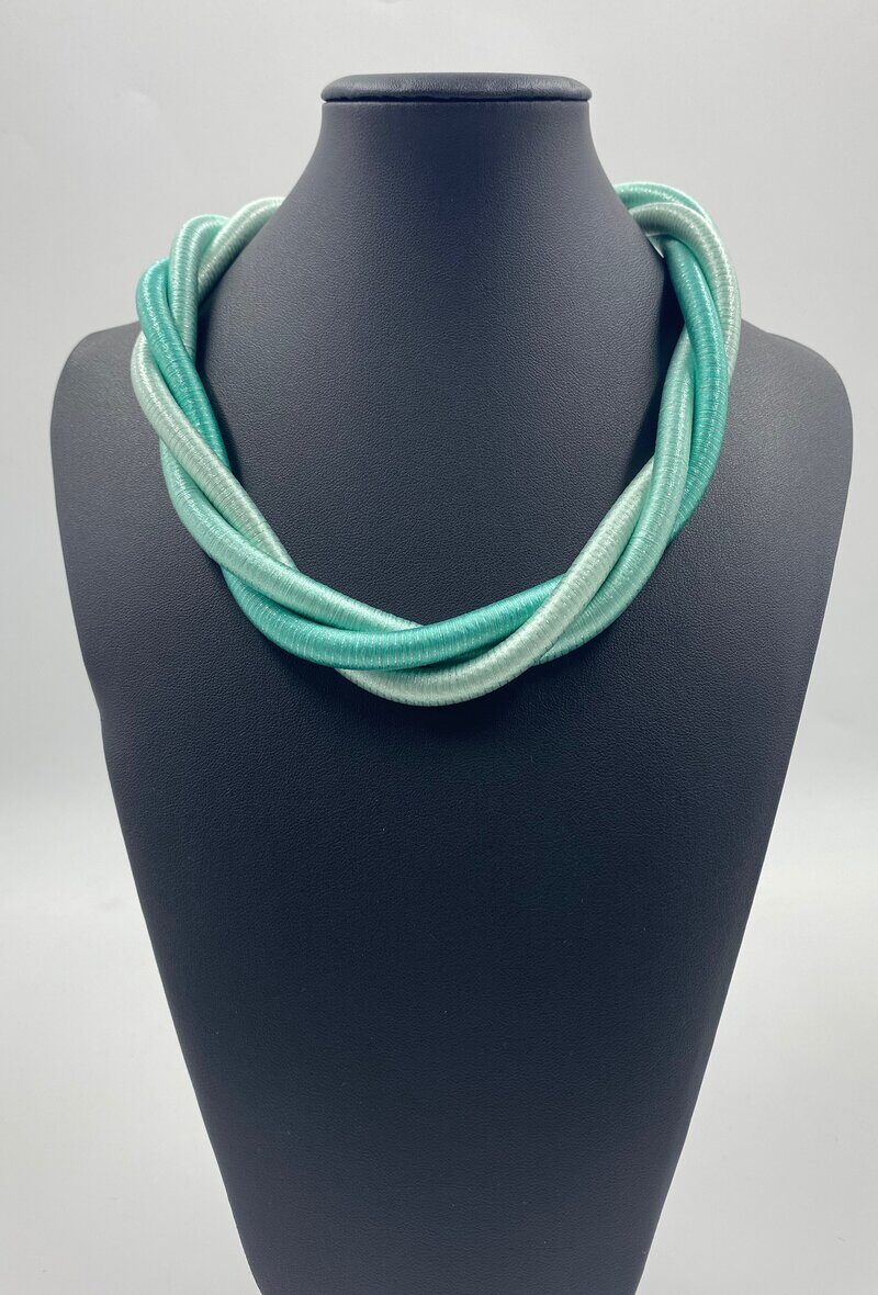 Großhändler ORIENT EXPRESS FIRST - Verdrehtes Modeschmuck-Halsband