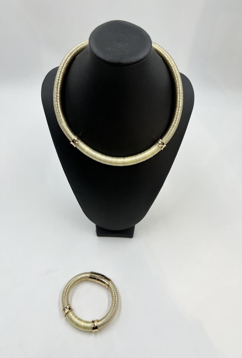 Grossiste ORIENT EXPRESS FIRST - ENSEMBLE COLLIER/BRACELET FANTAISIE