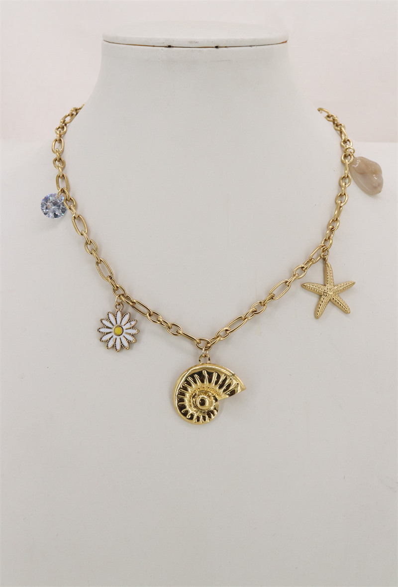 Wholesaler ORIENT EXPRESS FIRST - Stainless steel necklace