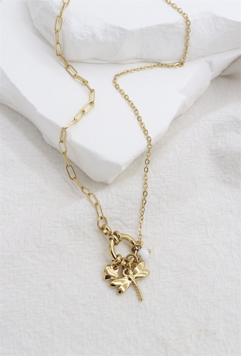 Grossiste ORIENT EXPRESS FIRST - Collier chaine en acier inoxydable