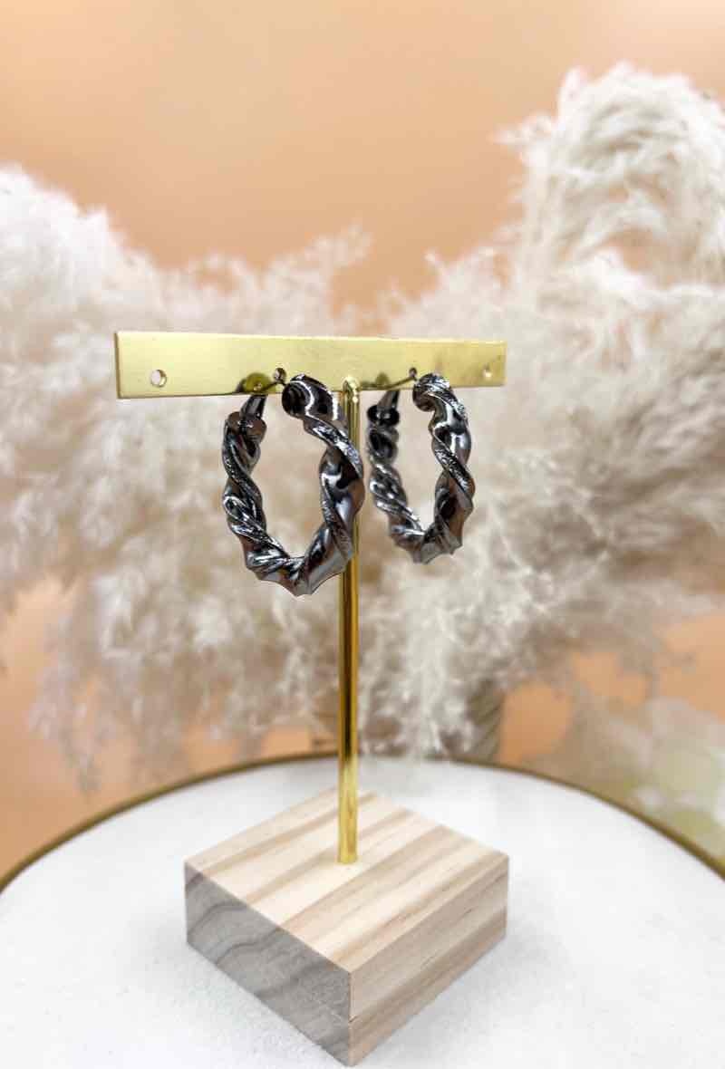 Wholesaler Orient Express - Twist Creole Earring