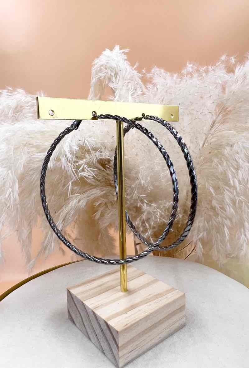 Wholesaler Orient Express - Thin hoops chain  7.5cm