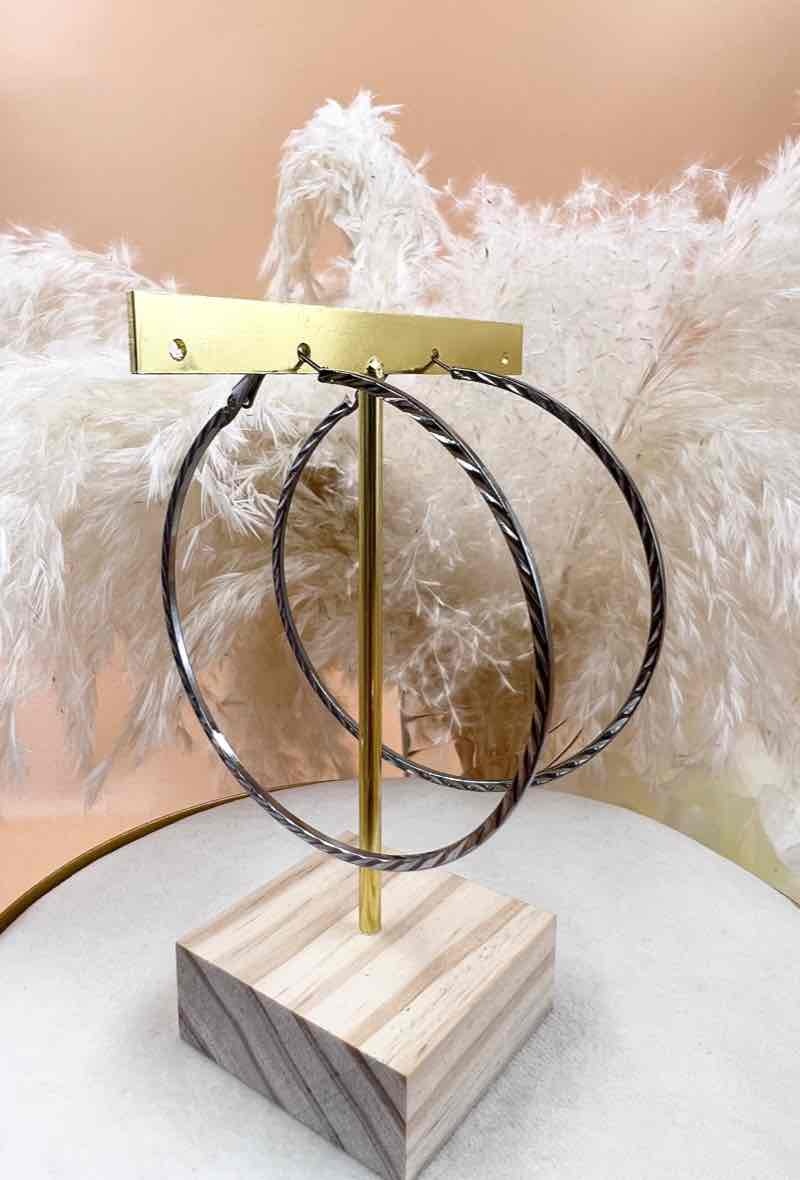 Wholesaler Orient Express - Thin hoops chain  8 cm
