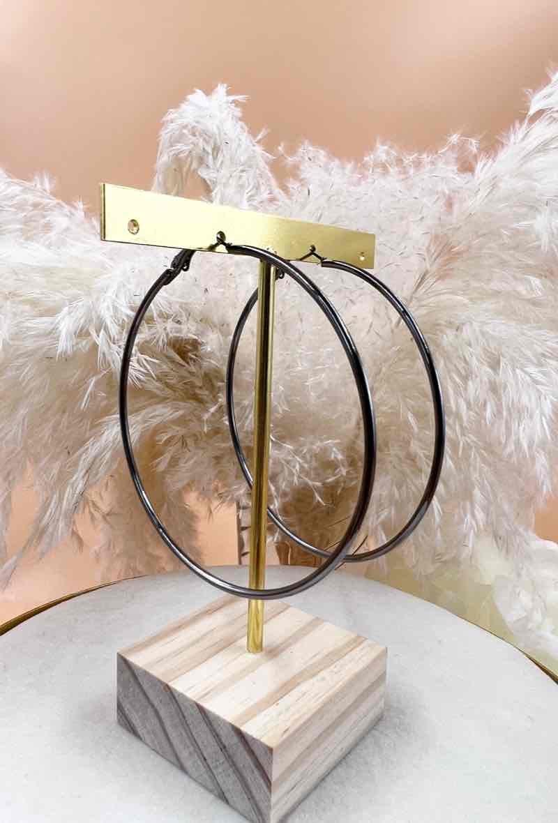 Wholesaler Orient Express - Thin hoops   8 cm
