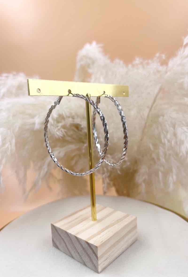 Wholesaler Orient Express - Chain hoops  6 cm