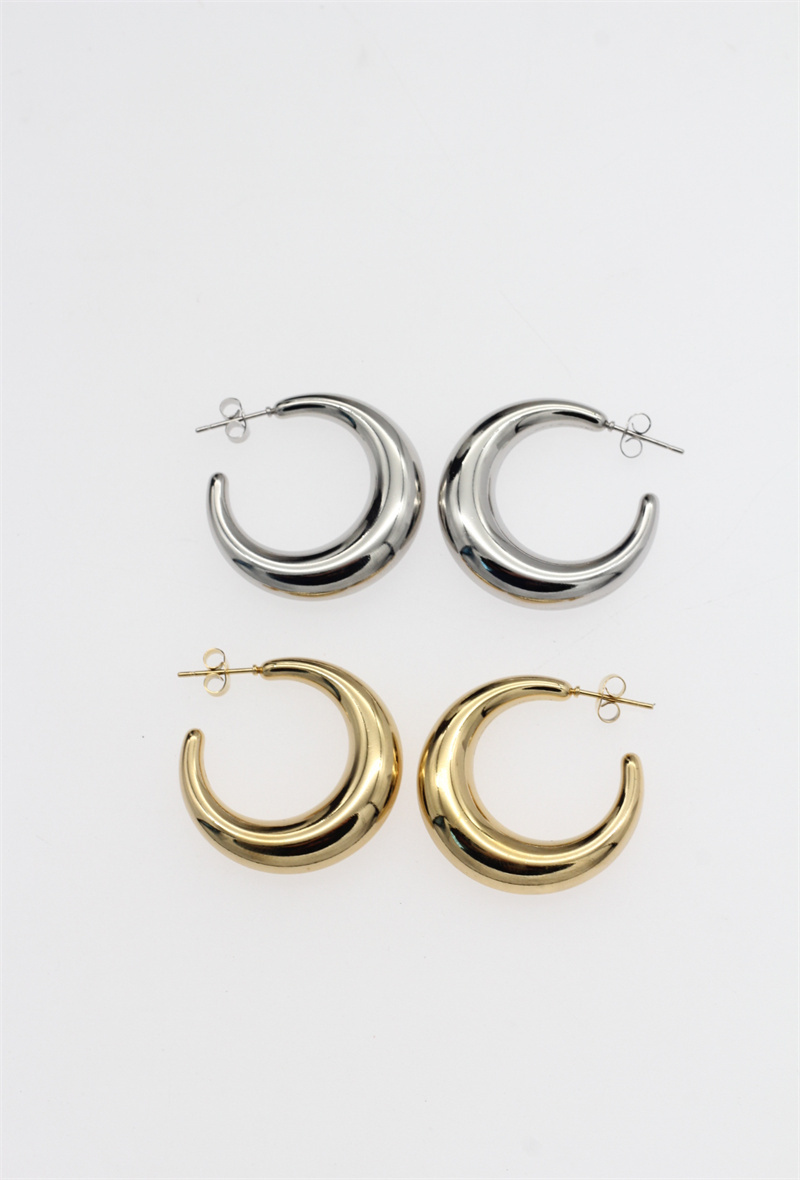 Mayorista Orient Express - Aretes de aro texturizados