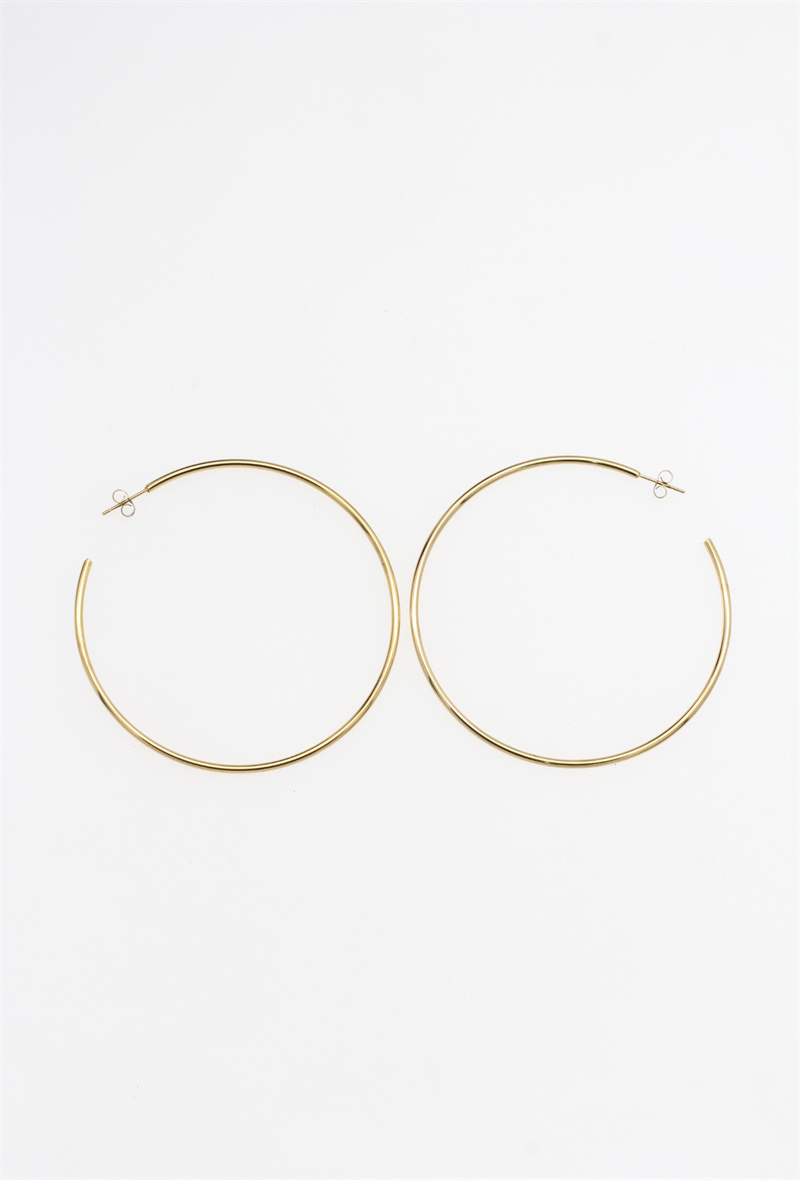 Mayorista Orient Express - Aretes de aro texturizados