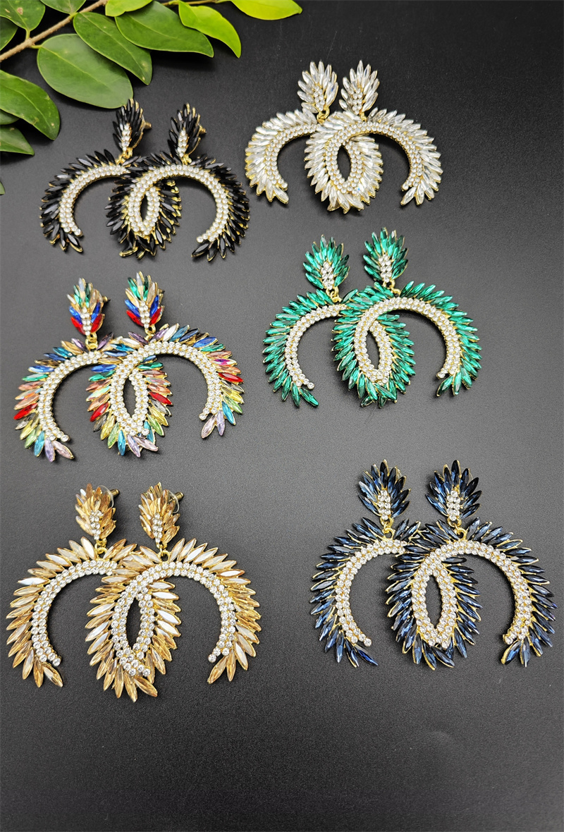 Wholesaler Orient Express - Shiny glass earrings