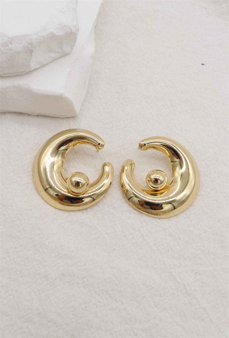 Grossiste Orient Express - Boucles d’oreilles  en métal