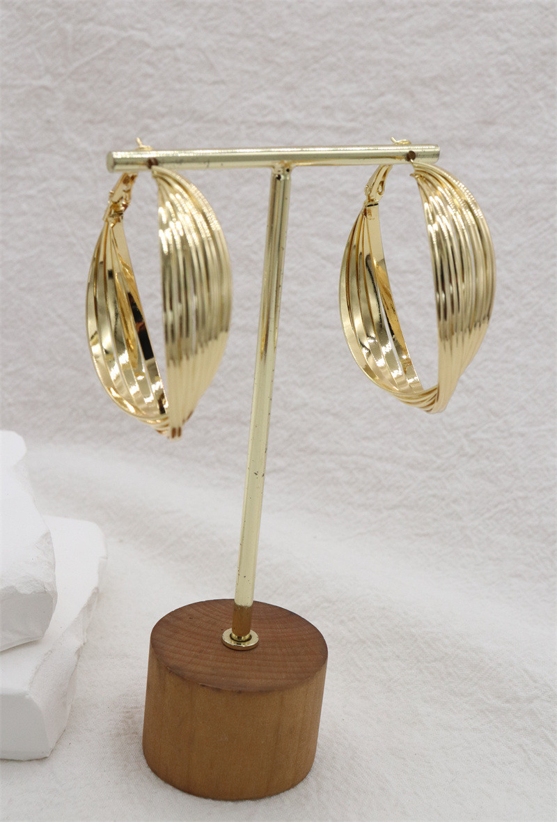 Grossiste Orient Express - Boucles d’oreilles  en métal