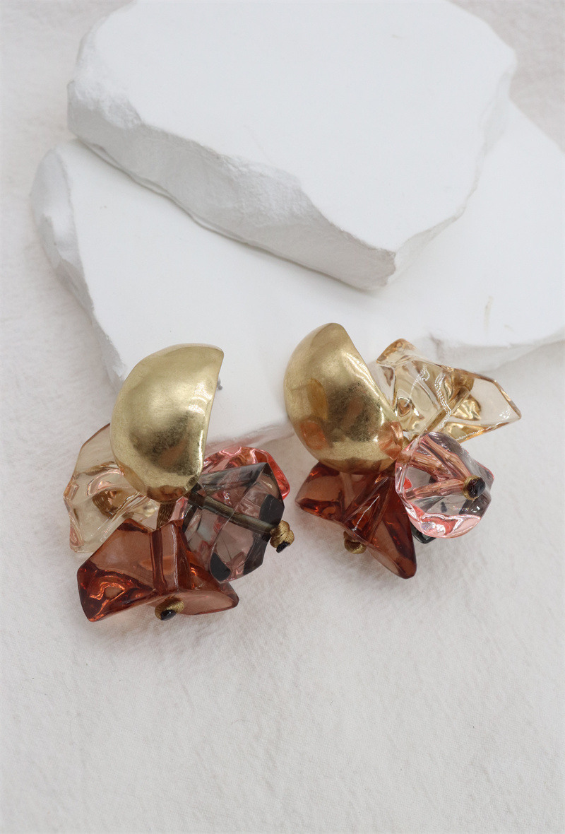Wholesaler Orient Express - Fabric statement earrings
