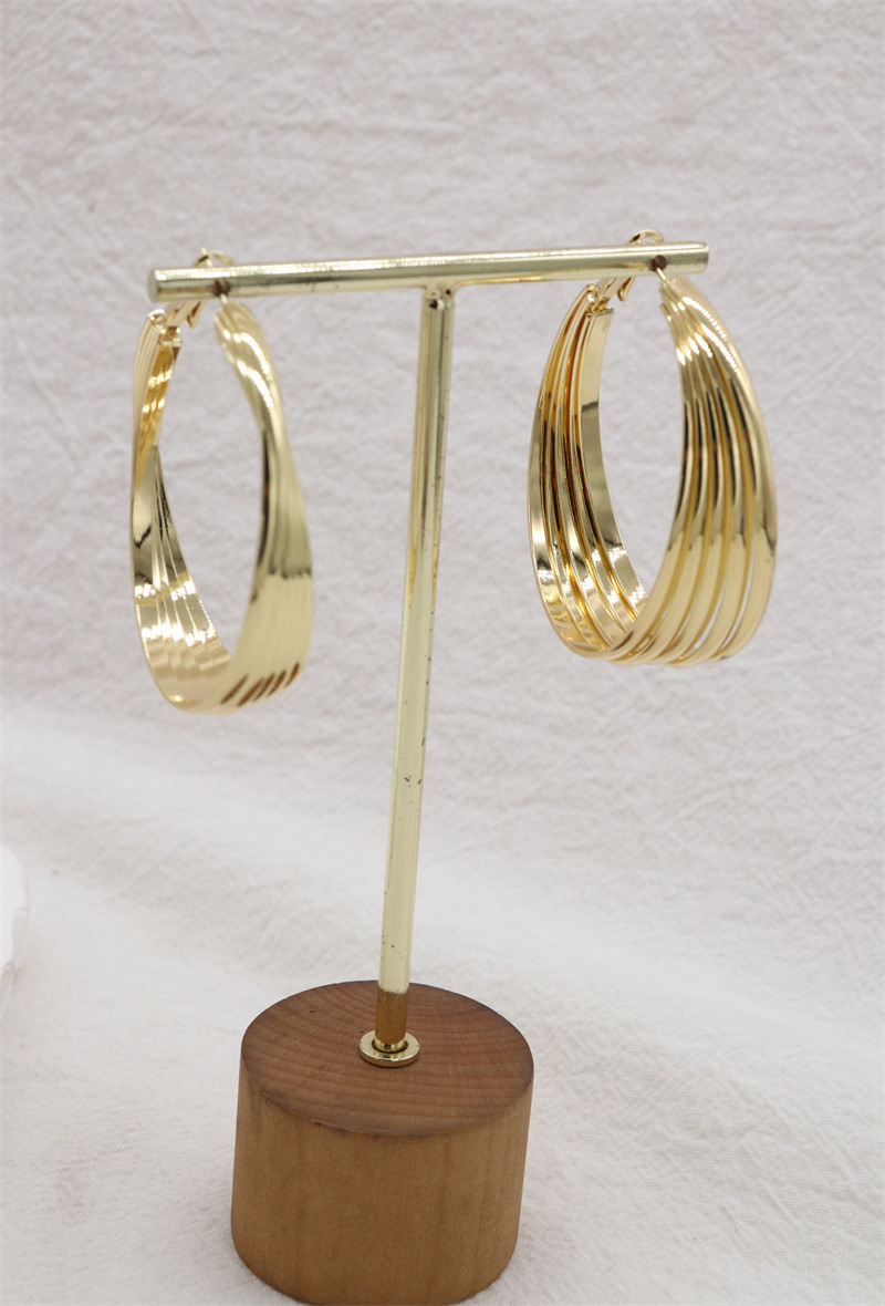 Grossiste Orient Express - Boucles d’oreilles  en métal