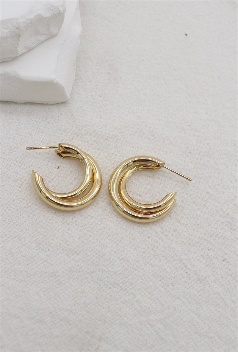 Grossiste Orient Express - Boucles d’oreilles  en métal