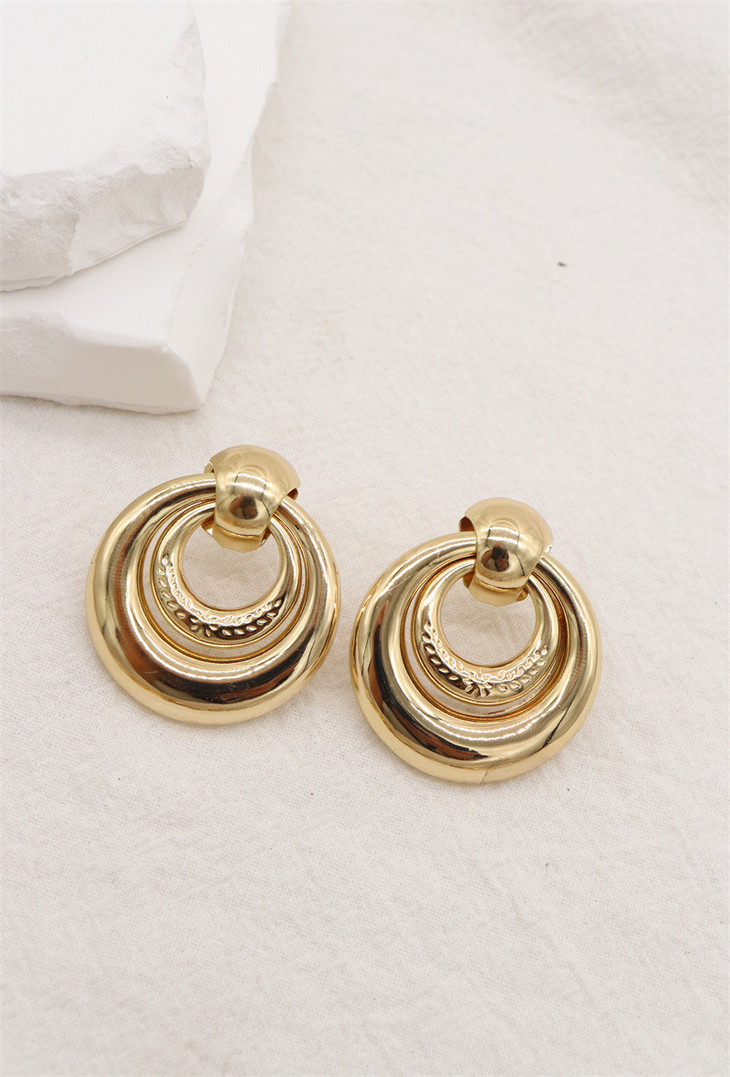 Grossiste Orient Express - Boucles d’oreilles  en métal