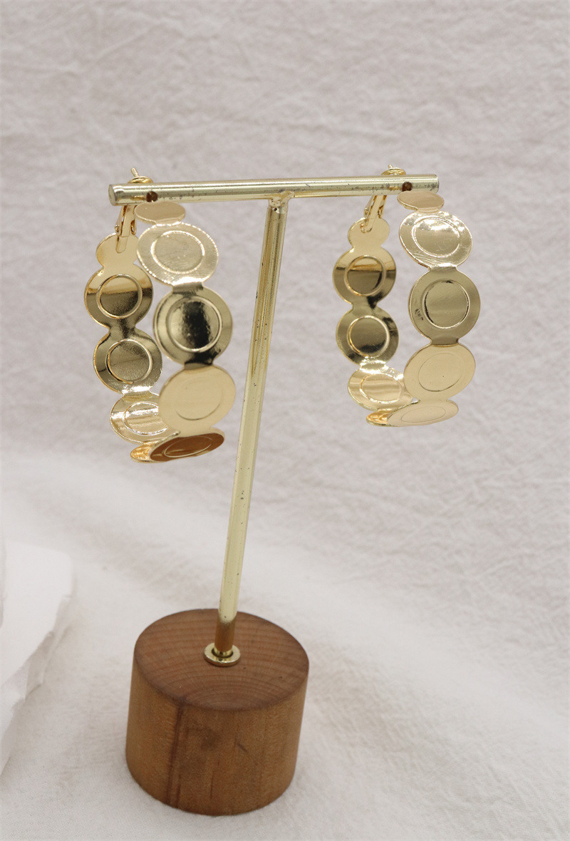 Grossiste Orient Express - Boucles d’oreilles  en métal