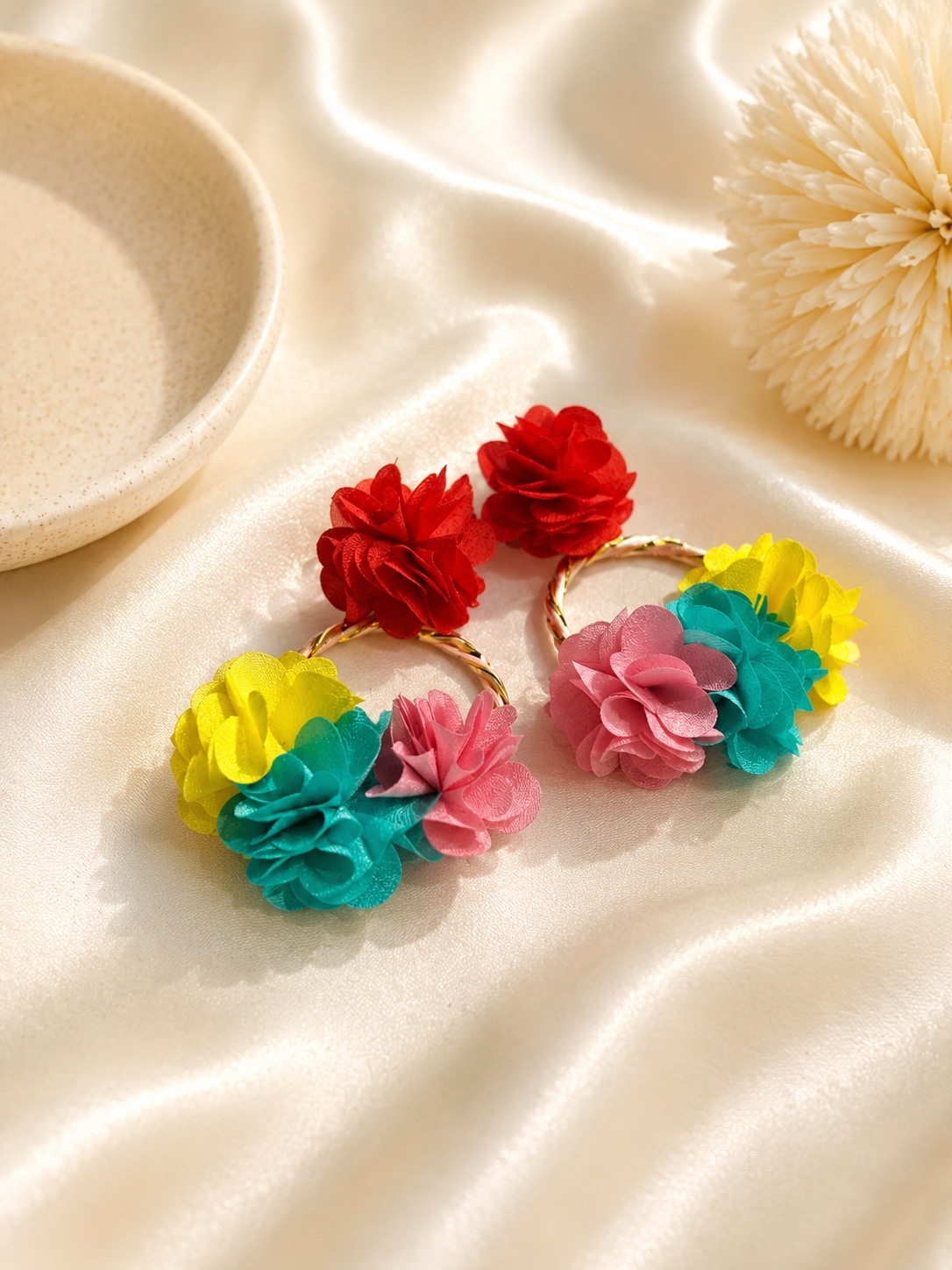 Wholesaler Orient Express - FABRIC EARRING