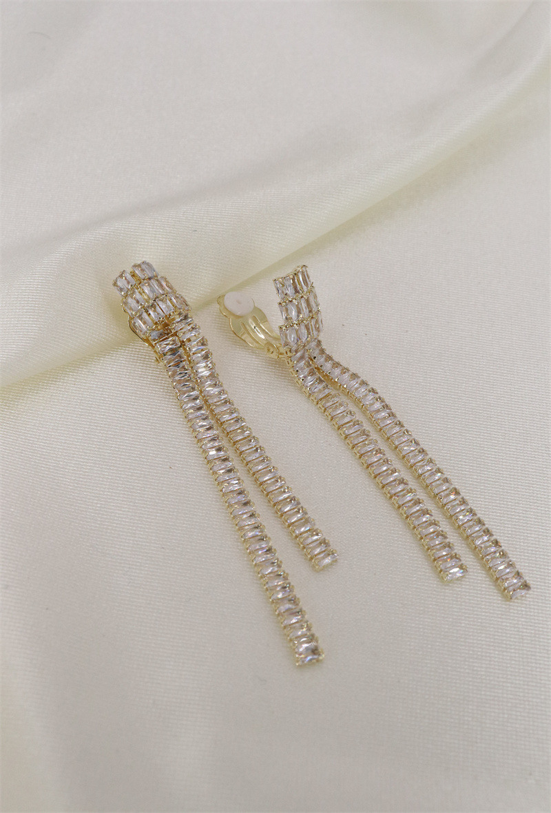 Wholesaler Orient Express - Zircon clip-on earrings