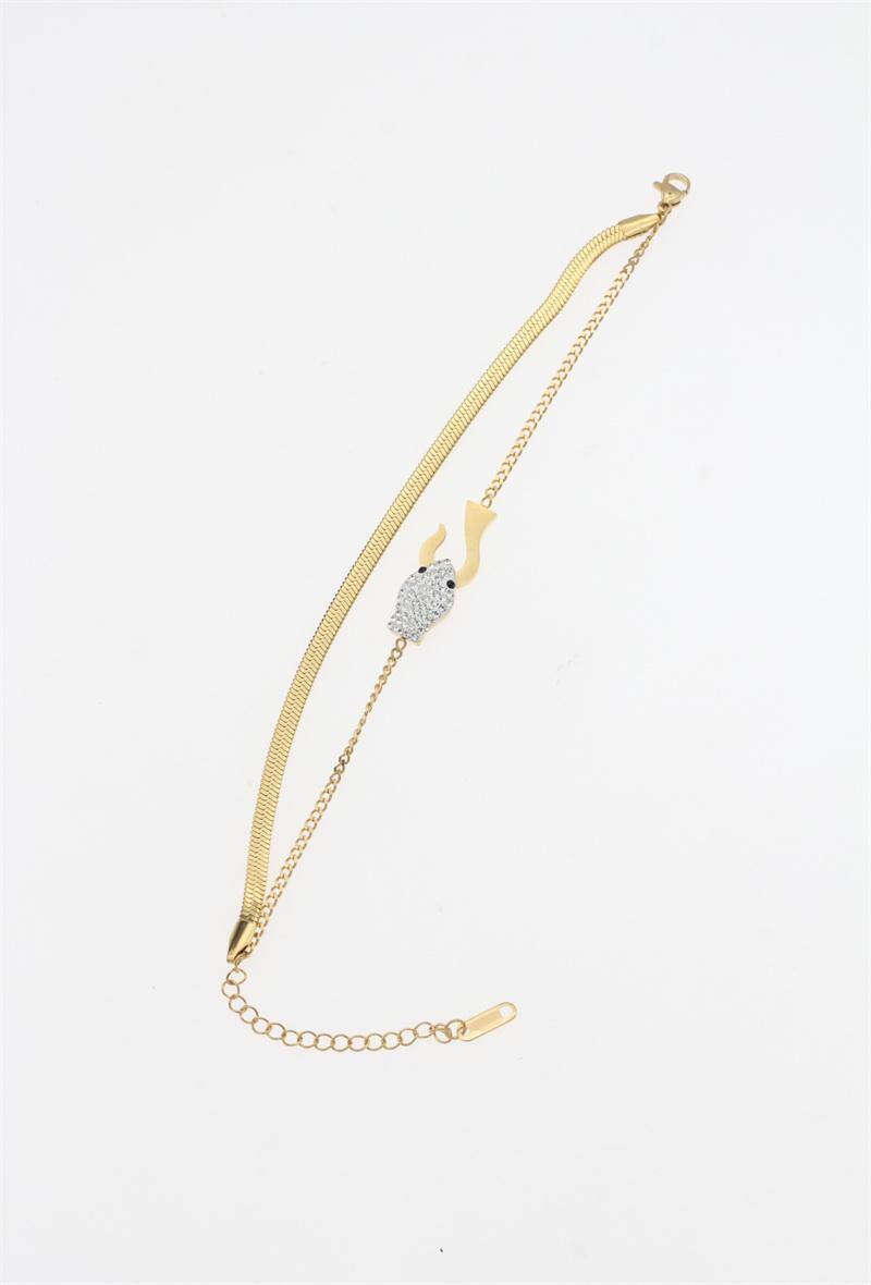 Mayorista Orient Express - Pulsera de cadena con sol de acero quirúrgico