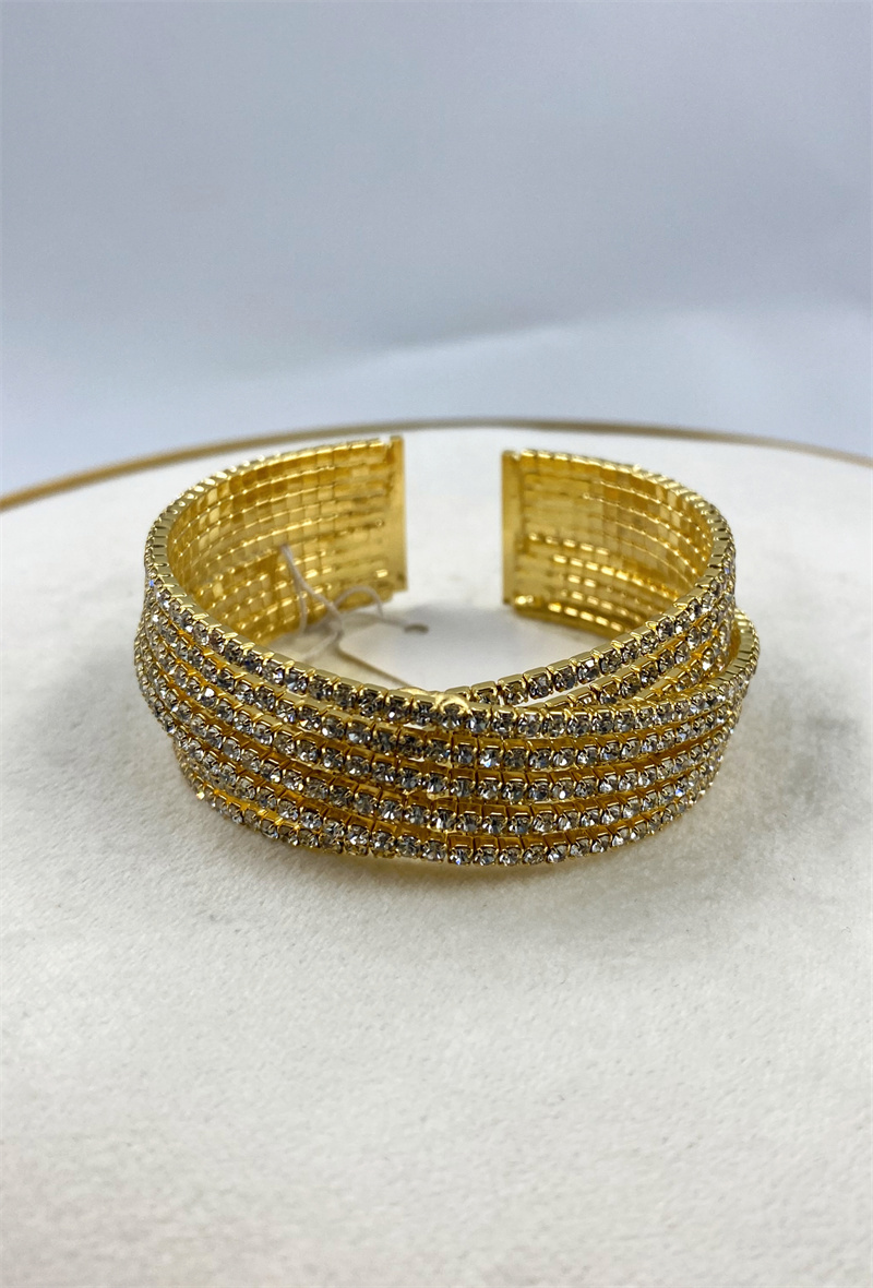Grossiste Orient Express - Banquet brillant strass bracelet