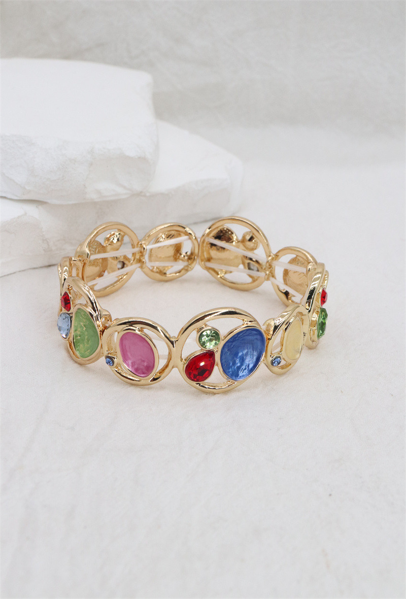 Grossista Orient Express - Bracciale in metallo colorato