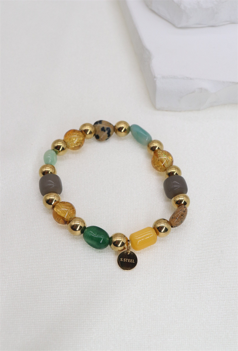Wholesaler ORIENT EXPRESS FIRST - Stainless steel resin bracelet