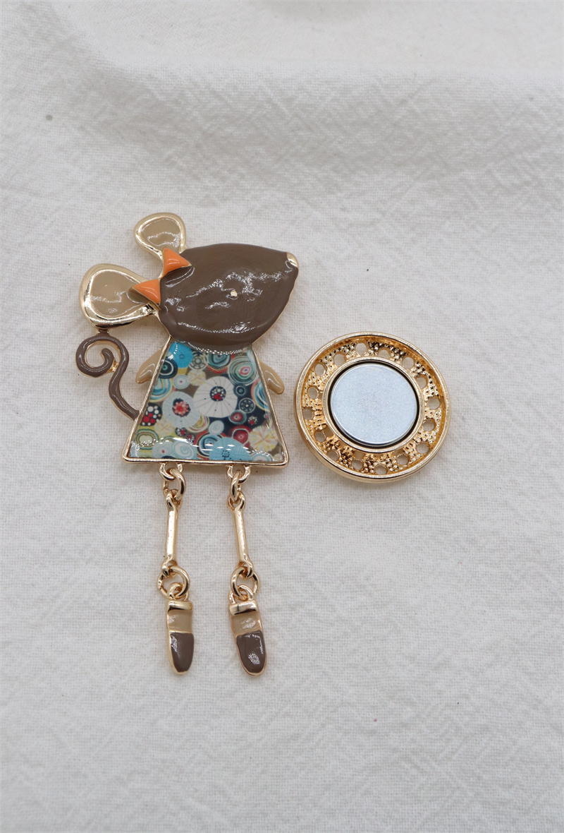 Wholesaler Orient Express - Cat magnet brooch