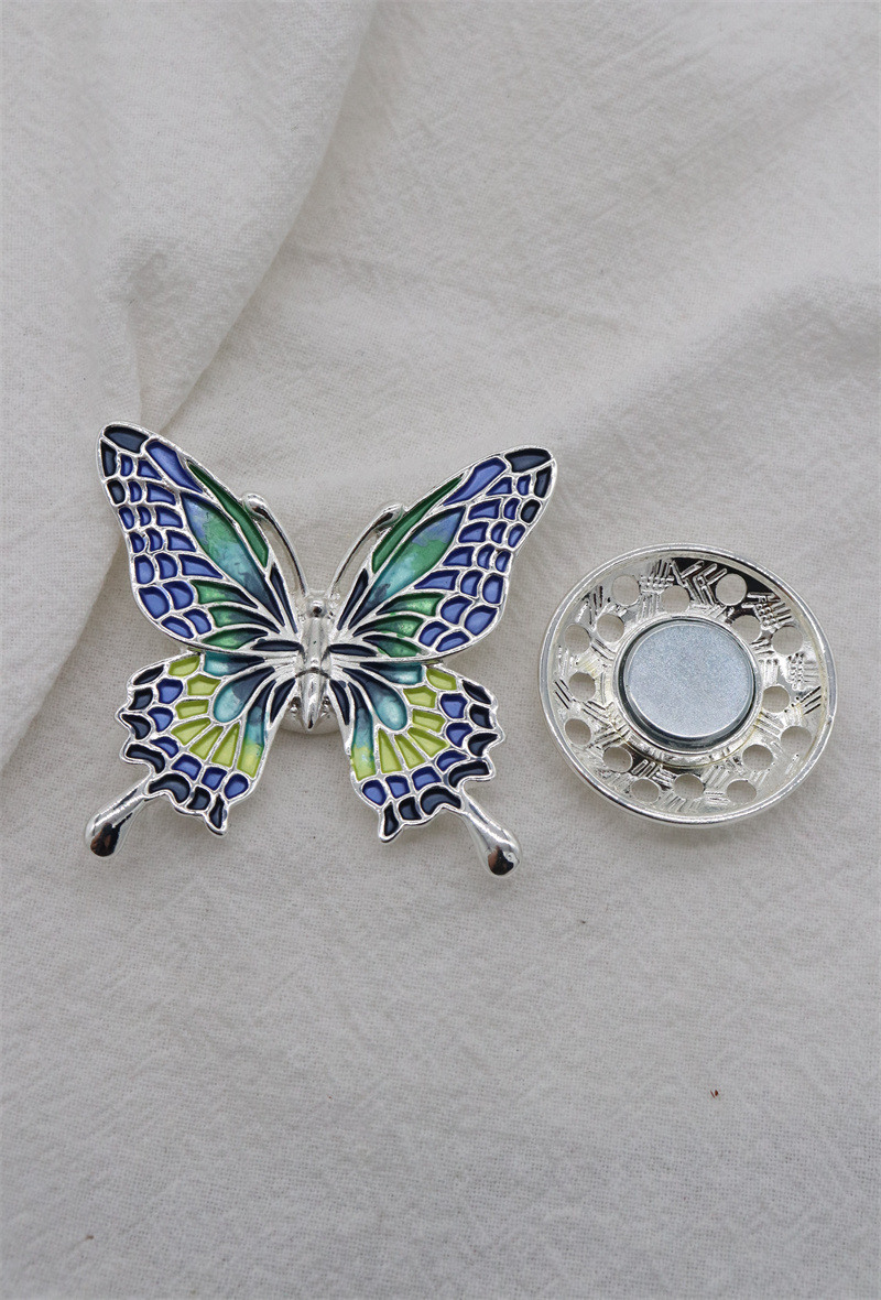 Grossiste Orient Express - Broche magnétique butterfly