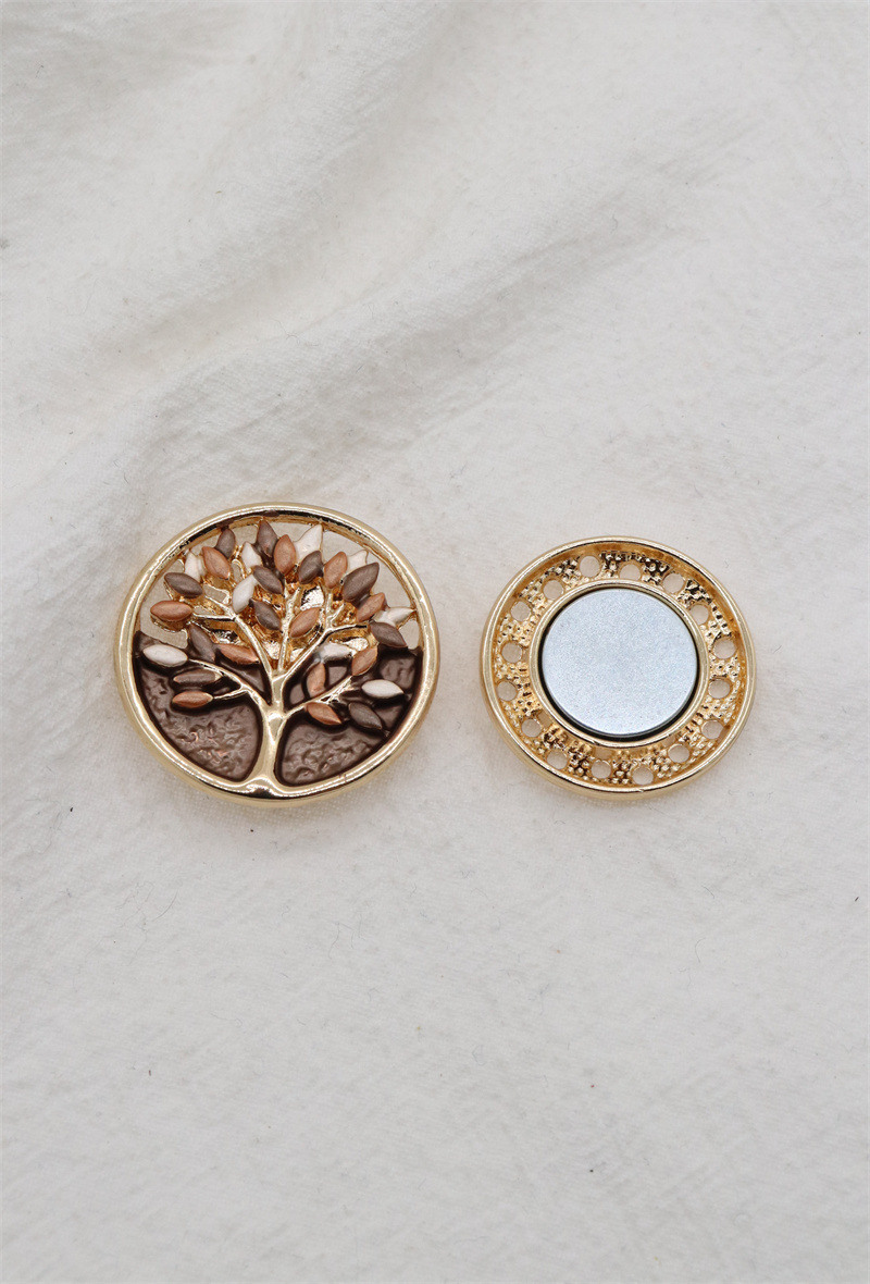 Grossiste Orient Express - Broche magnétique de petite taille Life Tree