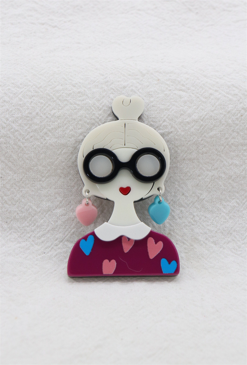 Grossiste Orient Express - Broche en acrylique