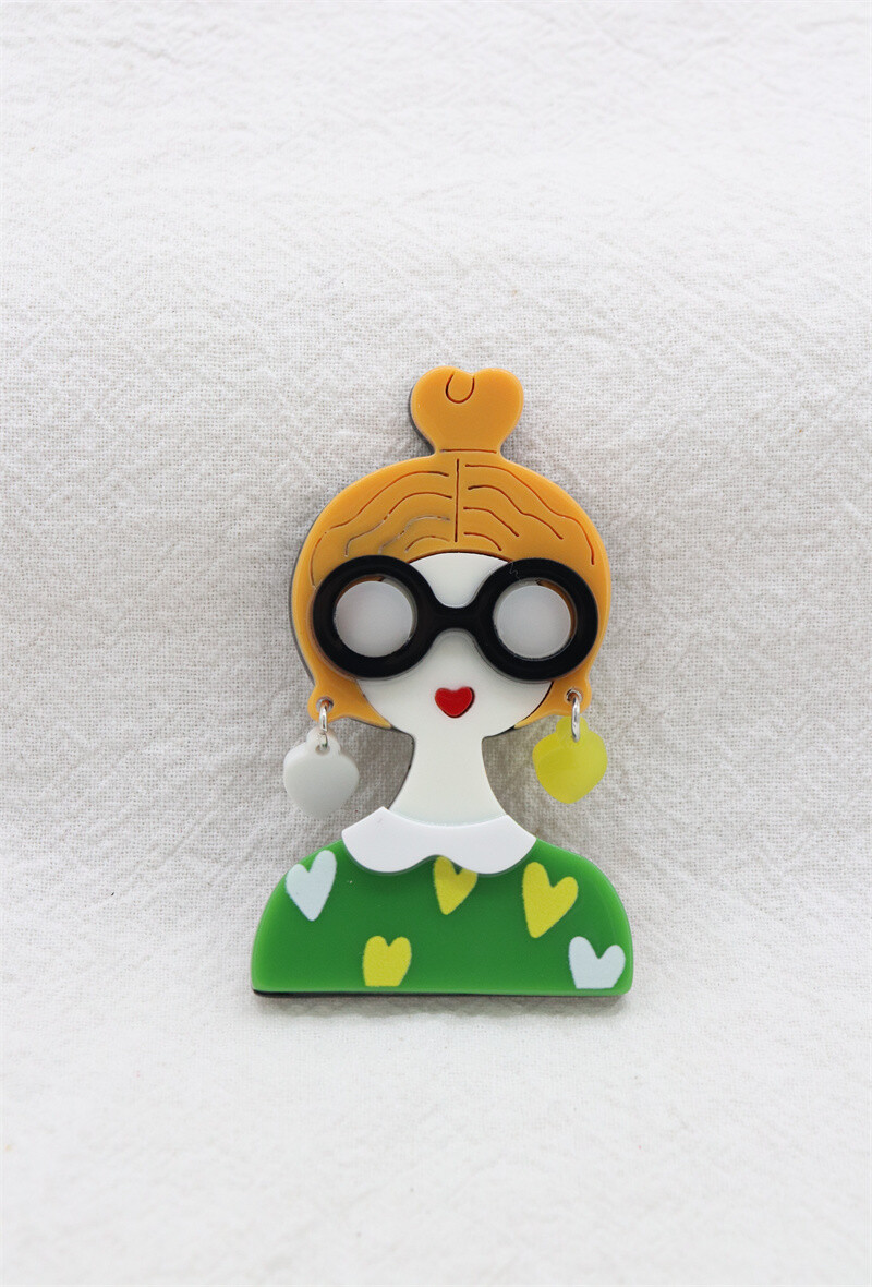 Mayorista Orient Express - Broche de acrílico