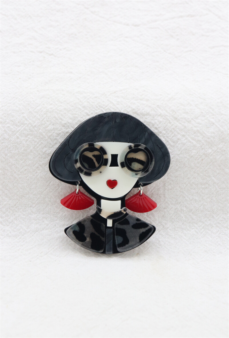 Mayorista Orient Express - Broche de acrílico