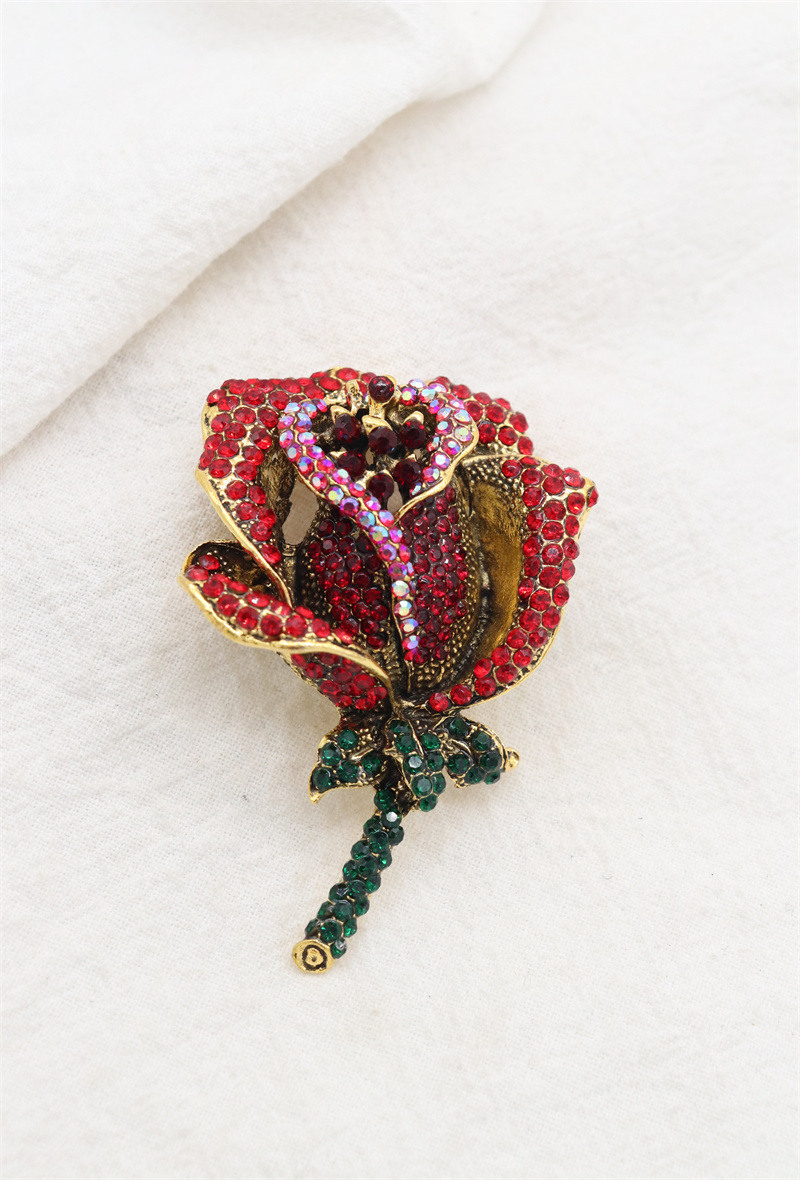 Grossiste Orient Express - Broche en Métal Fleur