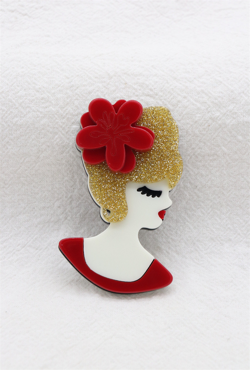 Grossiste Orient Express - Broche en acrylique