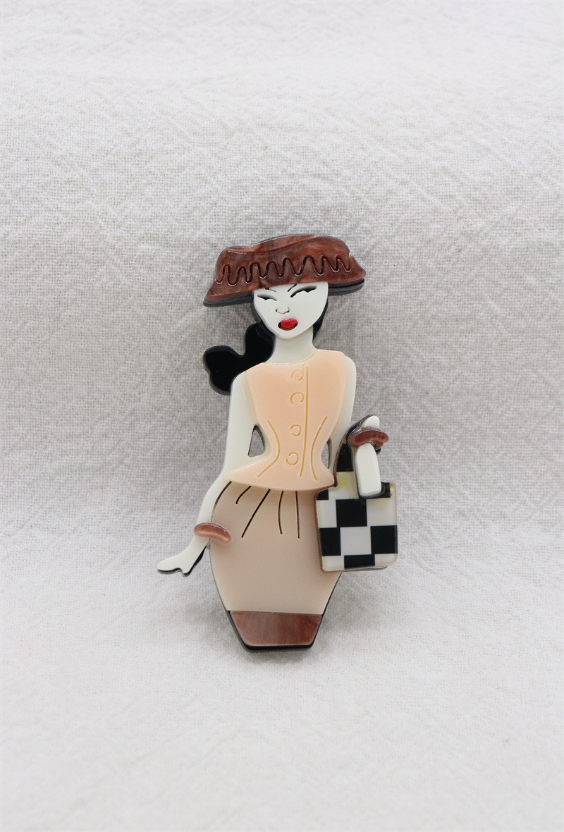 Grossiste Orient Express - Broche en acrylique