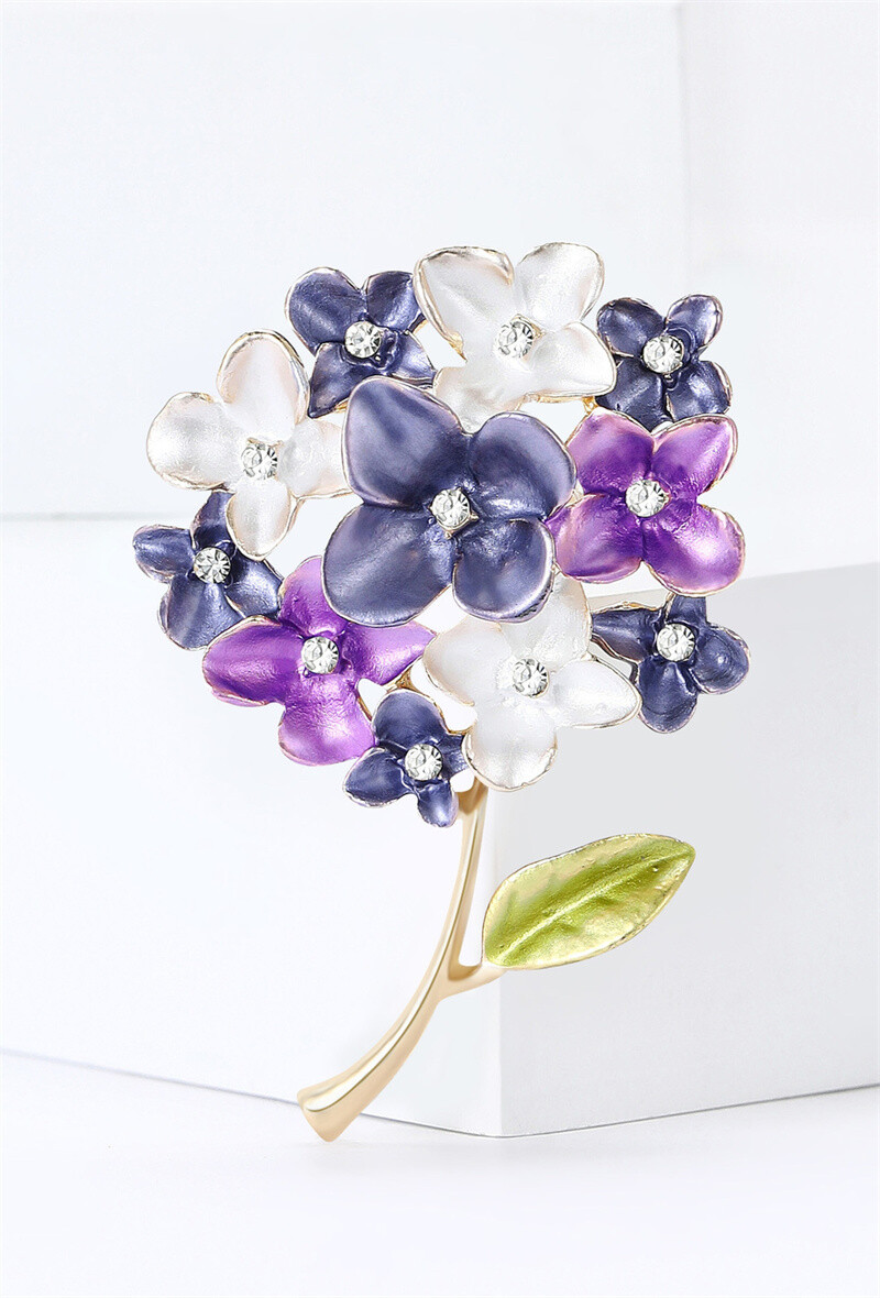 Mayorista Orient Express - Broche de flores