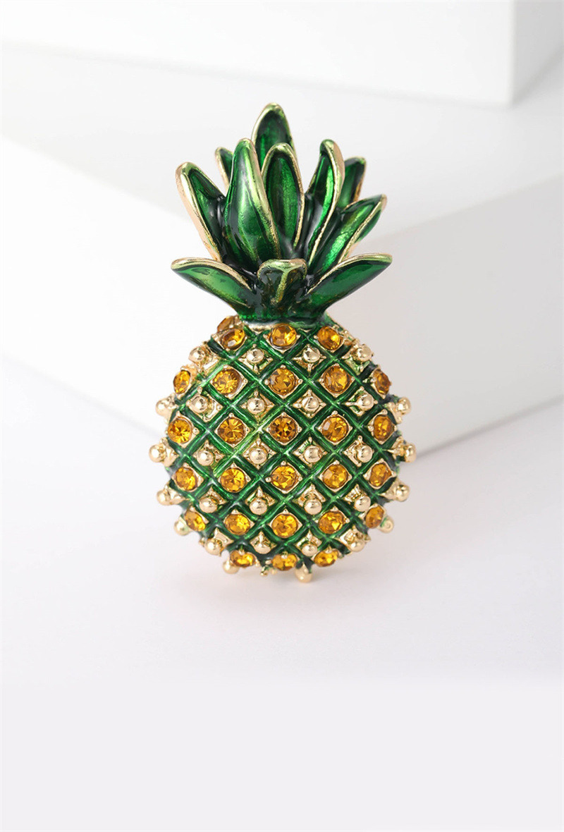 Grossiste Orient Express - Broche en Ananas