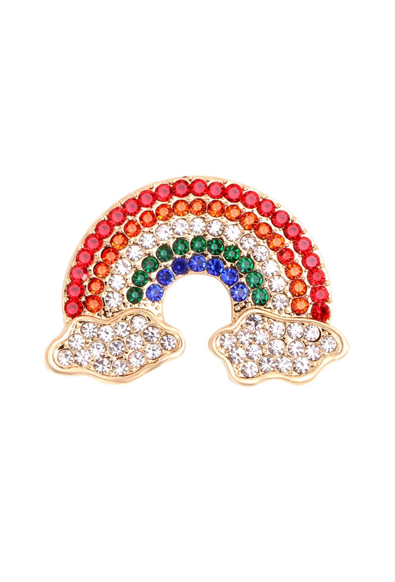 Grossiste Orient Express - Broche en Rainbow