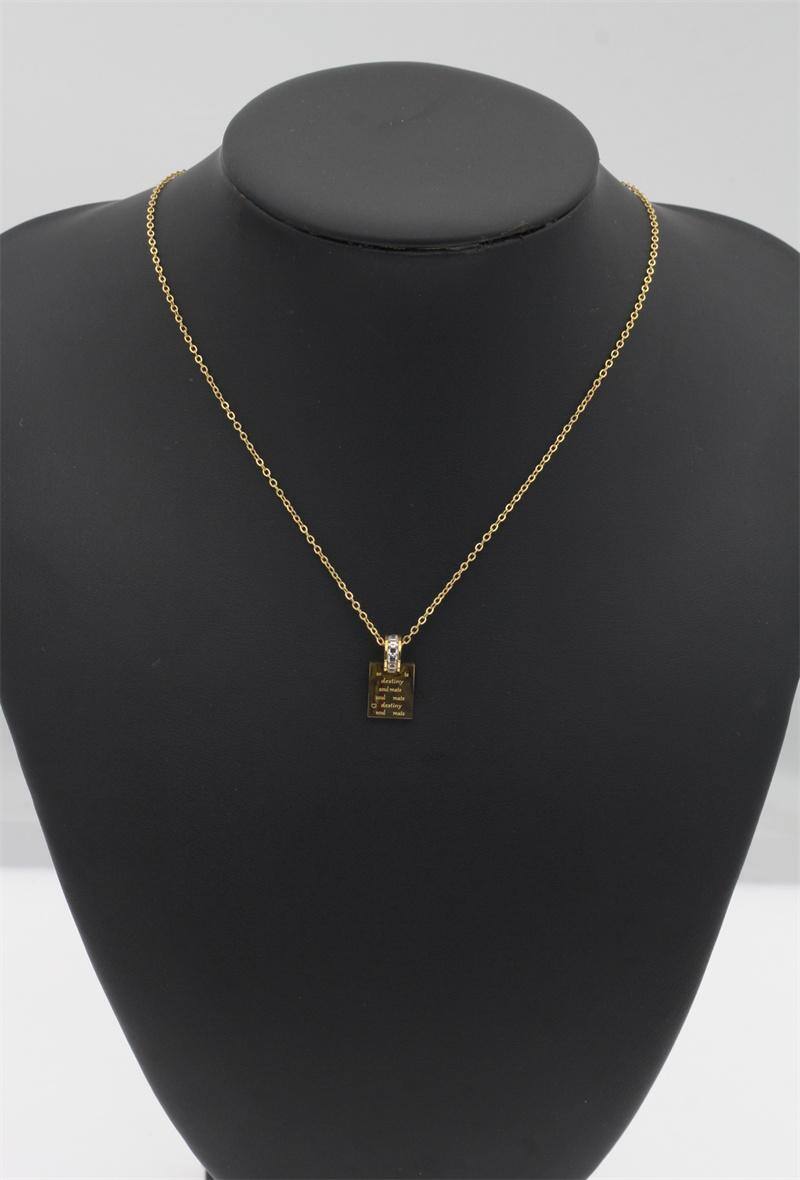 Grossista Orient Express - Collana particolare con ciondolo in acciaio chirurgico